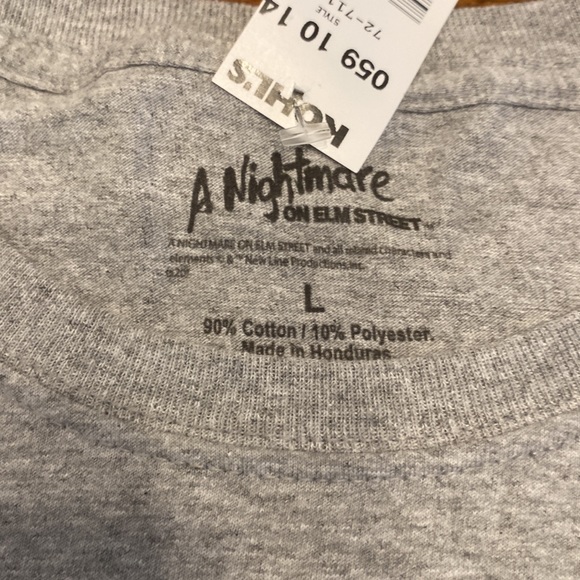 a nightmare Shirts New Jason Voorhees Freddy Krueger Mens L Tshirt Rock Beats Scissors